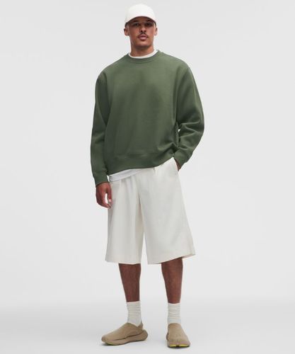 “ Sweat Ã  col rond Steady State en SuperLofts â€“ Vert â€“ Taille XL - lululemon - Modalova