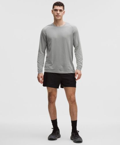 “ Haut manches longues Metal Vent Techs â€“ Gris â€“ Taille XL - lululemon - Modalova