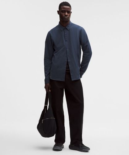 “ Chemise manches longues New Venture Nouvelle coupe slims â€“ Bleu â€“ Taille M - lululemon - Modalova
