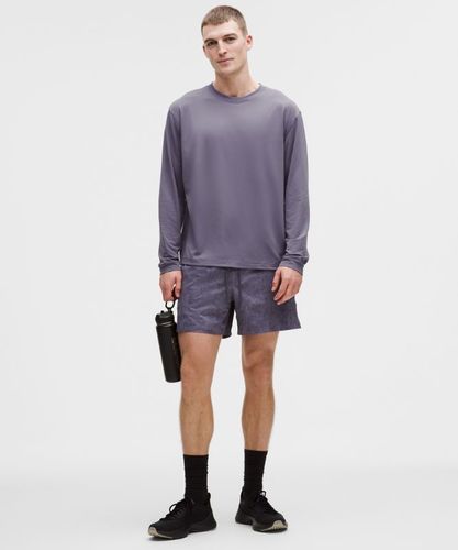“ T-Shirt d'entraÃ®nement EasySet Ã  manches longuess â€“ Violet â€“ Taille L - lululemon - Modalova