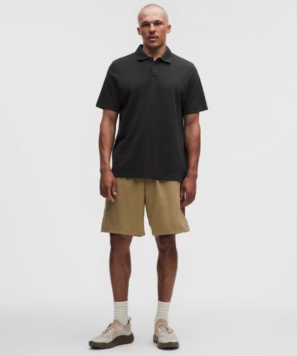 “ Polo manches courtes en piquÃ©s â€“ Noir â€“ Taille M - lululemon - Modalova