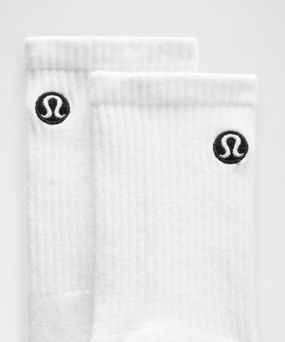 “ Chaussettes Daily Essential unisexe Lot de 3 â€“ Taille M â€“ Taille M - lululemon - Modalova