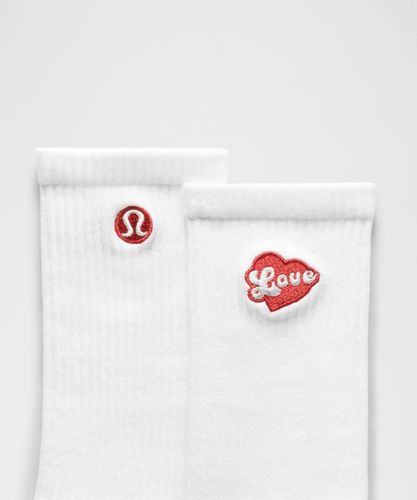 “ Chaussettes Daily Essential unisexe â€“ Taille L - lululemon - Modalova