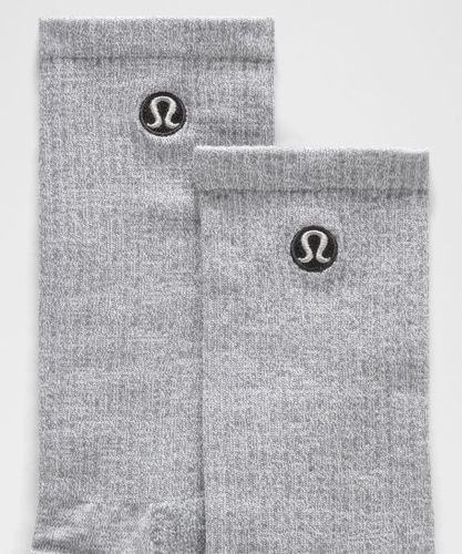 “ Chaussettes Daily Essential unisexe â€“ Light Gris â€“ Taille S - lululemon - Modalova