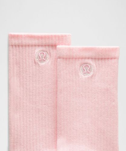 “ Chaussettes Daily Essential unisexe â€“ Rose â€“ Taille XL - lululemon - Modalova