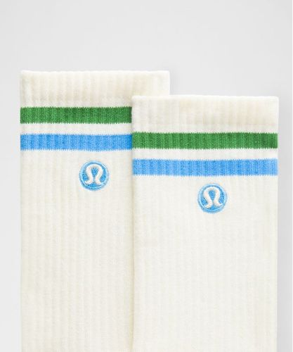 “ Chaussettes Daily Essential unisexes Stripe â€“ Taille S - lululemon - Modalova