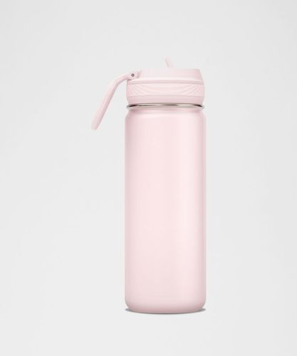 “ Bouteille d'eau Back to Life 530 ml Bouchon avec paille â€“ Rose - lululemon - Modalova