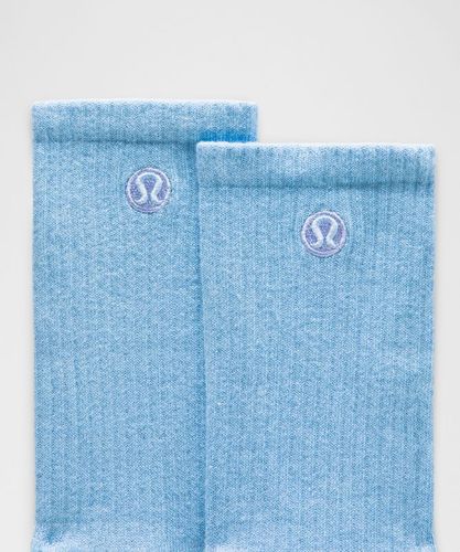 “ Chaussettes Daily Essential unisexe â€“ Bleu â€“ Taille XL - lululemon - Modalova
