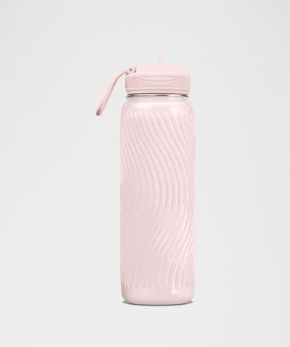“ Bouteille d'eau Back to Life avec paille 710 ml Wave â€“ Rose - lululemon - Modalova