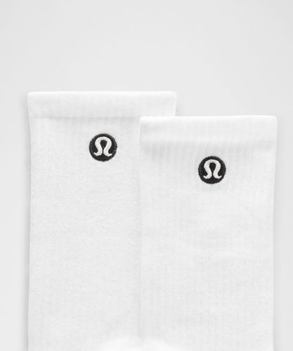 “ Chaussettes Daily Essential unisexe 6 paires â€“ Blanc â€“ Taille S - lululemon - Modalova
