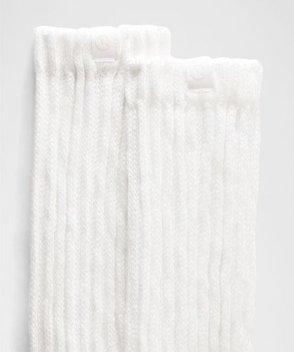 “ Chaussettes unisexes Ã  effet plissÃ© â€“ Taille L - lululemon - Modalova