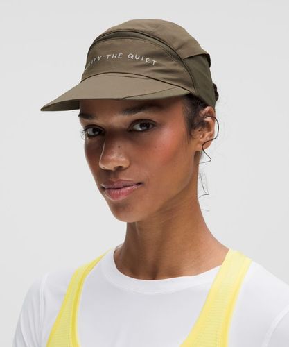 “ Casquette de running Ã  panneaux en mesh x Geoff McFetridge â€“ Brun/Vert â€“ Taille S/M - lululemon - Modalova