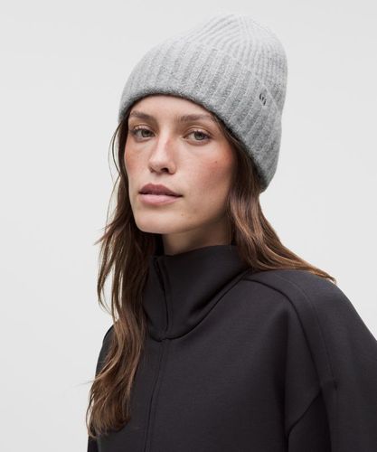 “ Bonnet en maille cÃ´telÃ©e Ã  large revers â€“ Gris - lululemon - Modalova