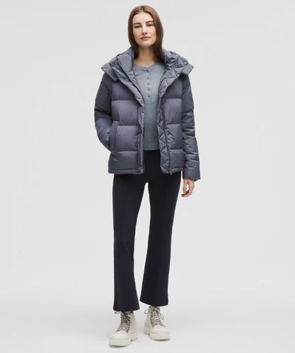 “ Doudoune Wunder Puff en duvet 600 cuins â€“ Gris â€“ Taille 12 - lululemon - Modalova