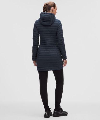 “ Doudoune longue Pack it Down en duvet 700 cuins â€“ Bleu â€“ Taille 2 - lululemon - Modalova