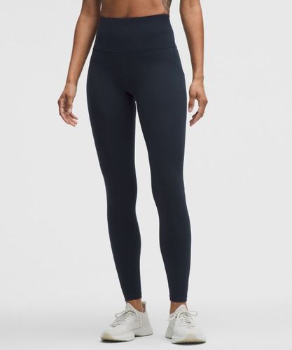 “ Legging Wunder Train taille haute avec pochess â€“ 71 cm â€“ Bleu â€“ Taille 4 - lululemon - Modalova