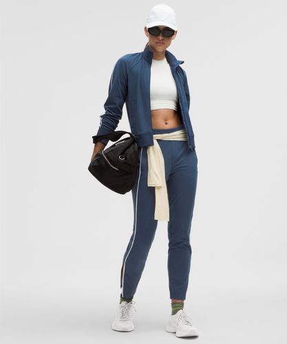 “ Pantalon d'entraÃ®nement taille haute coupe slim en Everluxs â€“ Blue/Blanc â€“ Taille 2XS - lululemon - Modalova