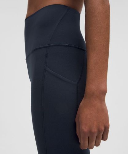 “ Legging Align taile haute avec pochess â€“ 64 cm â€“ Bleu â€“ Taille 14 - lululemon - Modalova