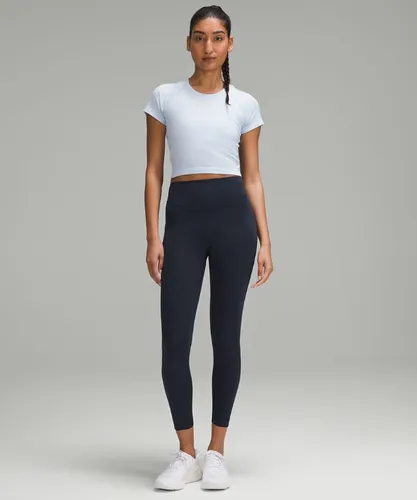 “ Legging Wunder Under en SmoothCover avec pochess â€“ 64 cm â€“ Bleu - lululemon - Modalova