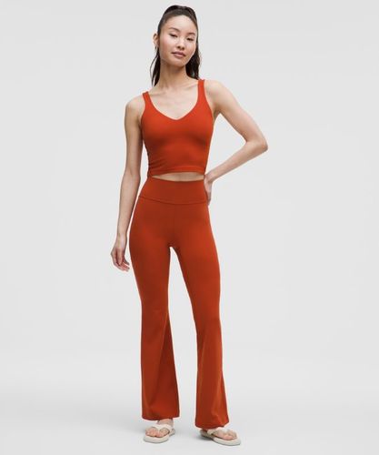 “ Pantalon Groove Ã©vasÃ© taille haute en Nulu Standards â€“ Orange â€“ Taille 0 - lululemon - Modalova