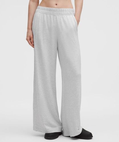 “ Pantalon large taille mi-haute en BeCalms â€“ Light Gris â€“ Taille 2XS - lululemon - Modalova