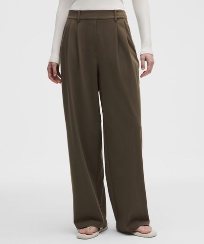 “ Pantalon Daydrift large taille haute Standards â€“ Brun/Vert â€“ Taille XS - lululemon - Modalova