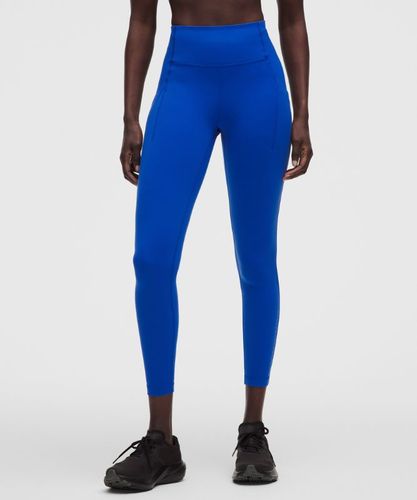 “ Legging Swift Speed taille haute 6s â€“ 4 cm â€“ Bleu - lululemon - Modalova