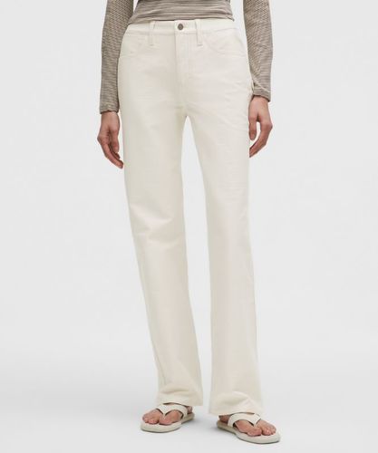 “ Pantalon EasyFive taille mi-haute Ã  coupe droite dÃ©contractÃ©e Standards â€“ Taille 28 - lululemon - Modalova