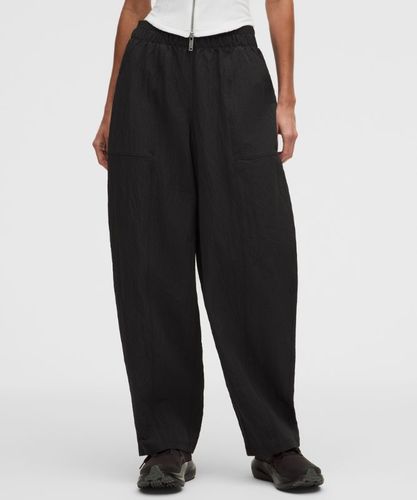 “ Pantalon barrel taille mi-haute en nylon froissÃ©s â€“ Taille S - lululemon - Modalova