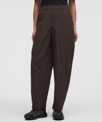 “ Pantalon barrel taille mi-haute en nylon froissÃ©s â€“ Taille L - lululemon - Modalova