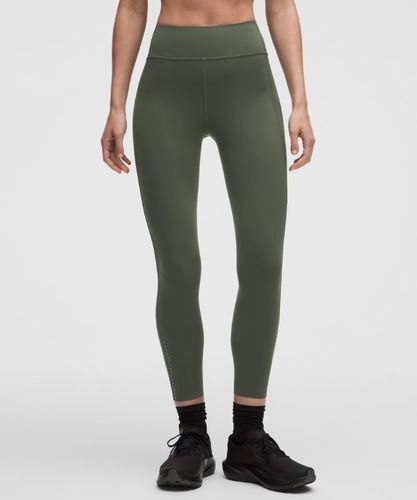 “ Legging Fast and Free taille haute Ã  6 poches 6s â€“ 4 cm â€“ Vert - lululemon - Modalova