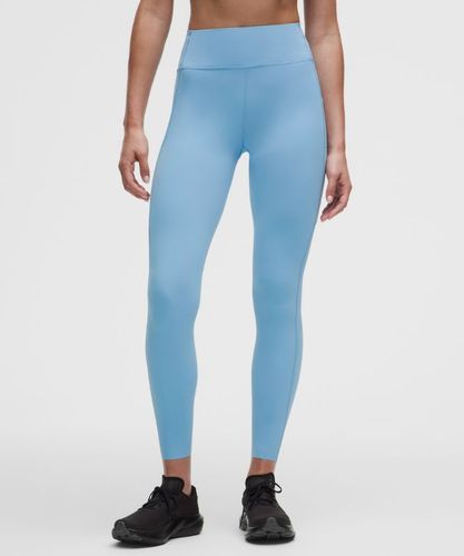 “ Legging Fast and Free taille haute Ã  6 pochess â€“ 71 cm â€“ Bleu â€“ Taille 0 - lululemon - Modalova