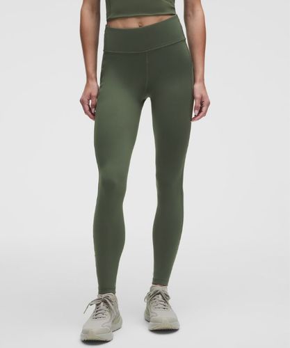 “ Legging thermique Fast and Free taille haute Ã  6 pochess â€“ 71 cm â€“ Vert â€“ Taille 2 - lululemon - Modalova
