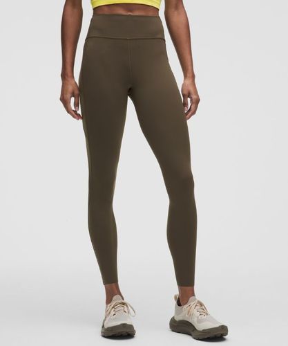 “ Legging Fast and Free Ã  6 poches x Geoff McFetridges â€“ 71 cm â€“ Brun/Vert â€“ Taille 0 - lululemon - Modalova