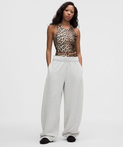 “ Pantalon barrel GANNI x brossÃ©s â€“ Light Gris â€“ Taille XL - lululemon - Modalova