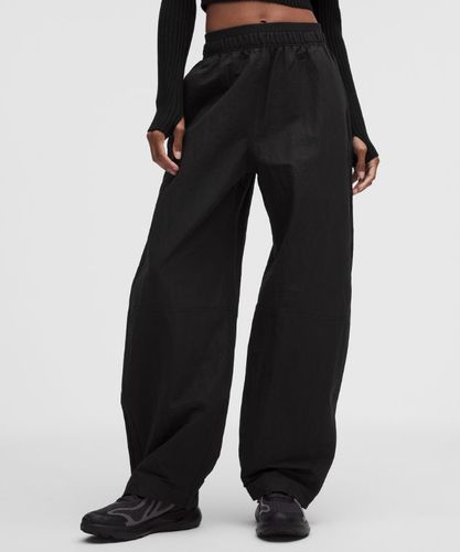 “ Pantalon barrel taille mi-haute en nylon froissÃ©s â€“ Taille XL - lululemon - Modalova