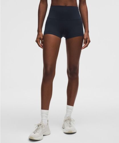 “ Short Wunder Train taille hautes â€“ 5 cm â€“ Bleu â€“ Taille 12 - lululemon - Modalova