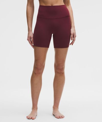 “ Short Align taille hautes â€“ 15 cm â€“ Burgundy â€“ Taille 12 - lululemon - Modalova