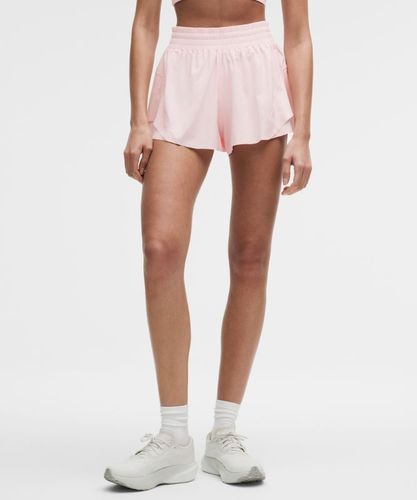 “ Short de running Shake It Out taille hautes â€“ 6 cm â€“ Rose â€“ Taille L - lululemon - Modalova