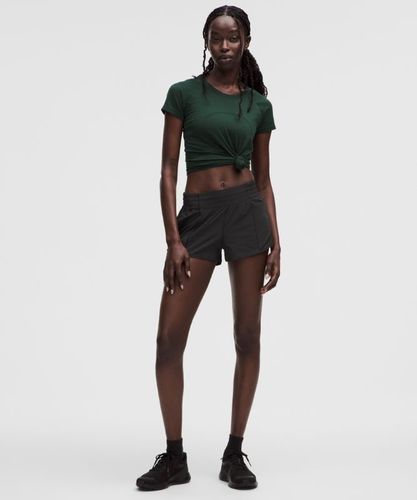“ Short Hotty Hot doublÃ© taille hautes â€“ 6,5 cm â€“ Taille 4 - lululemon - Modalova