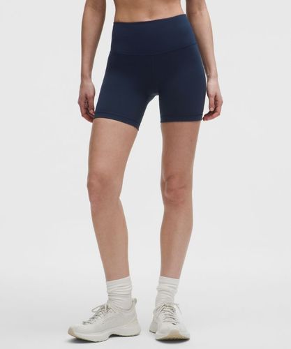 “ Short Wunder Train taille hautes â€“ 15 cm â€“ Bleu â€“ Taille 0 - lululemon - Modalova
