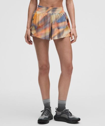 “ Short de running Shake It Out taille hautes â€“ 6 cm â€“ Orange/Ã‰ â€“ Taille S - lululemon - Modalova