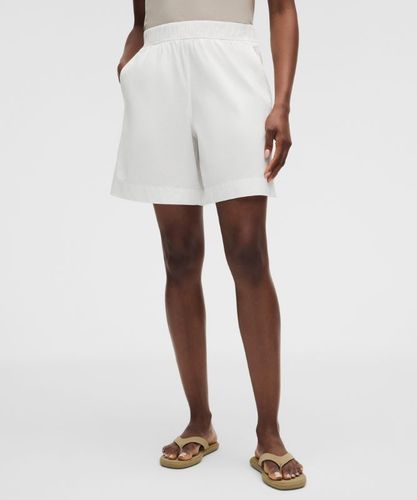 “ Short LuluLinen taille haute coupe dÃ©contractÃ©es â€“ 18 cm â€“ Taille XS - lululemon - Modalova
