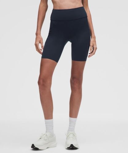 “ Short Fast and Free taille haute Ã  5 pochess â€“ 20 cm â€“ Bleu â€“ Taille 12 - lululemon - Modalova