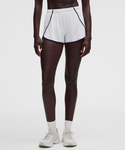 “ Short Swiftly taille mi-hautes â€“ 8 cm â€“ Blanc/Bleu â€“ Taille 6 - lululemon - Modalova