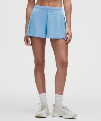 “ Short de tennis Ã  plis latÃ©rauxs â€“ 6 cm â€“ Bleu â€“ Taille XS - lululemon - Modalova