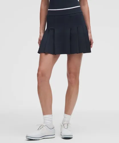 “ Jupe de golf en maille plissÃ©e taille hautes â€“ Blanc/Bleu â€“ Taille XS - lululemon - Modalova