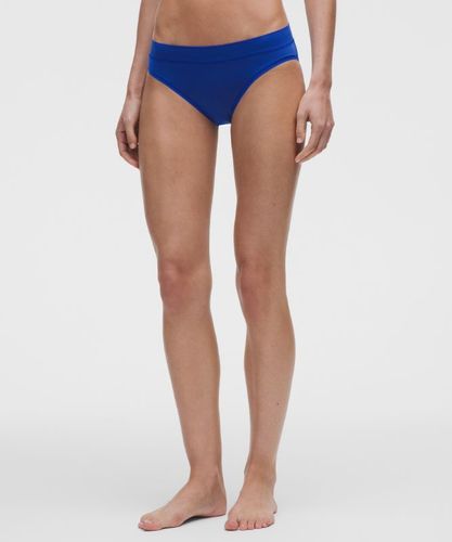 “ Culotte bikini UnderEase taille mi-haute Trios â€“ Blue/Noir/Ã‰ â€“ Taille S - lululemon - Modalova