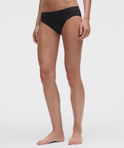 “ Culotte bikini UnderEase taille mi-haute Trios â€“ Noir/Rose â€“ Taille M - lululemon - Modalova