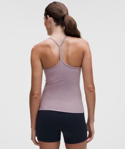 “ DÃ©bardeur Flow Y en Nulu Maintien lÃ©ger, bonnets B/Cs â€“ Violet/Pastel â€“ Taille L - lululemon - Modalova